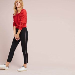 Anthropologie the Essential Slim high rise trouser